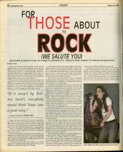 Review of Cabaret 2005 in the Georgetown Voice