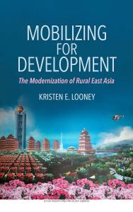 Book cover showing a colorful illustration of an Asian city with both contemporary and historic architecture