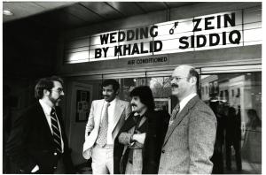 Khalid al-Dawaisan (Kuwaiti Cultural Counselor), Khalid Siddiq (Kuwaiti Director), Hudson at CCAS sponsored film showing