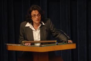 Fida Adely Gives Lecture