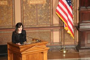 Reem Bailony Lecturing