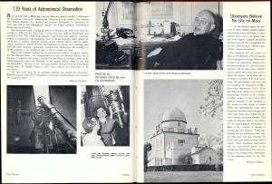 Courier Article on Father Heyden and the Georgetown Observatory 1961