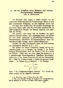 1st Page of Einstein's 1st 1905 Article