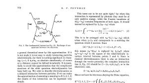 Figures from Feynman's 1949 Physics Review Article