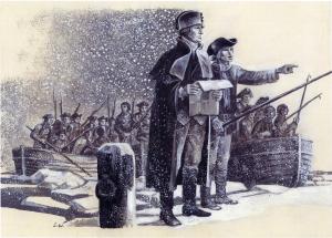 Drawing of George Washington