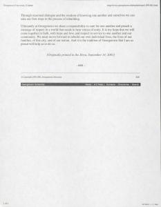 Print out of statement on the GU website, page 2.