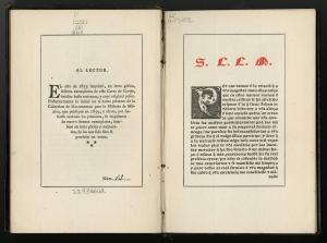 The title page from a limited edition reprint of a secret letter Hernán Cortés sent to Emperor Charles V in 1524.