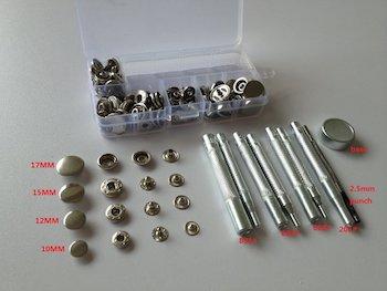 Crafts Metal Snap Button Kit Snap On Buttons With Snap Fastener