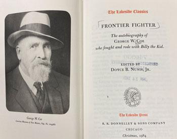 Title page from Frontier Fighter