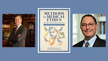 Cover of the book Methods in Medical Ethics with photos of the authors Daniel Sulmasy and Jeremy Sugarman