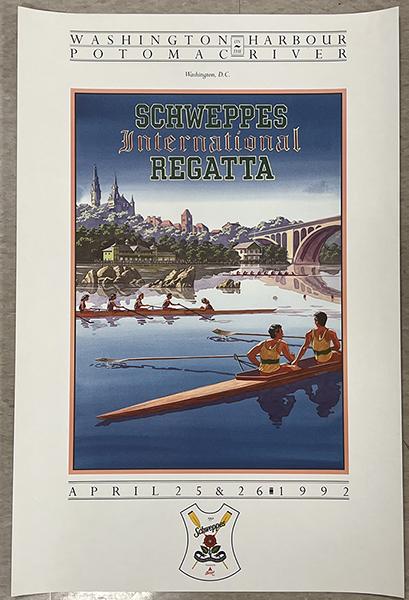 Schweppes International Regatta 1992 Poster