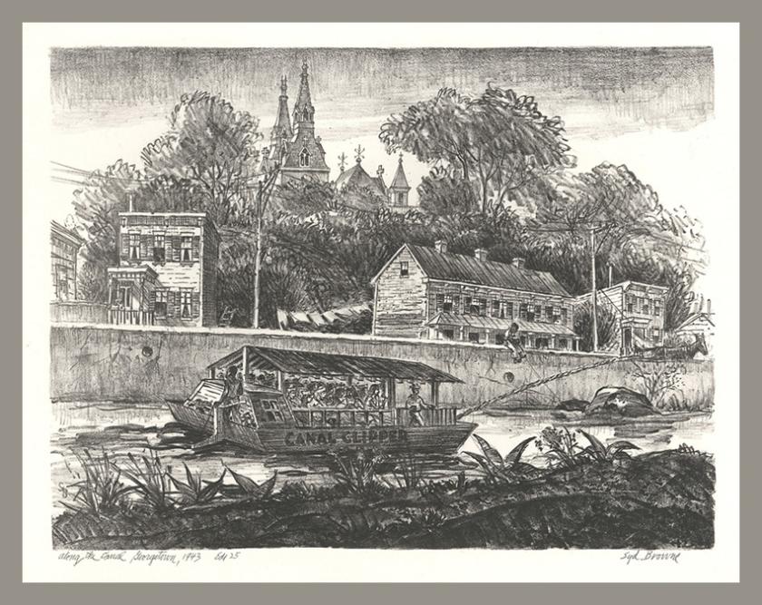 Browne's "Along the Canal"