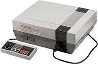 Nintendo NES Game Console with controller