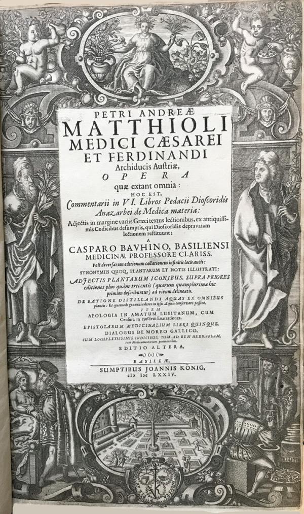 Mattioli Herbal Tital Page