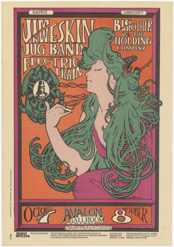 Jim Kweskin Jug Band, Avalon Ballroom | Georgetown University Library