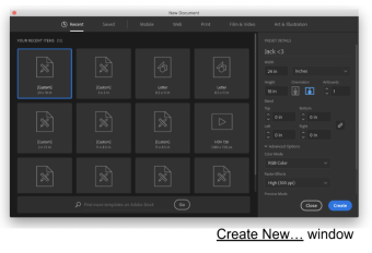 Adobe Illustrator Create New Window