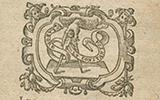 Printer's mark from book by Gregory of Nyssa