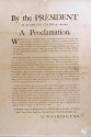 Image of George Washington’s Thanksgiving Day proclamation from 1789