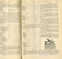 Newspaper article about baseball games 1889