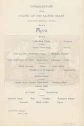 Printed menu-1893