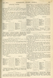 Newspaper article about baseball games 1894