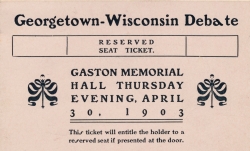 Printed ticket