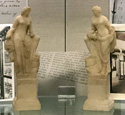 Muse statuettes
