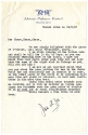 Josephine Baker letter