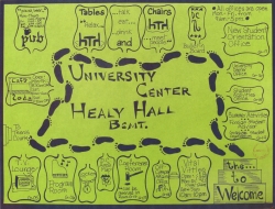 Poster for University Center, 1976