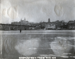 Skating on the Potomac before 1923