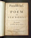 Title page of Paradise Lost