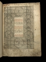 Page from the Genoa Psalter, showing an ornate geometric pattern