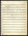 Bonds music manuscript