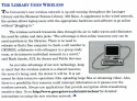Article about a new wireless network in the Library