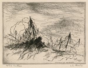 Hornby's Wire Cutters, Early Morning, Near Montfaucon