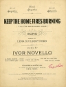 "Keep the Home Fires Burning"